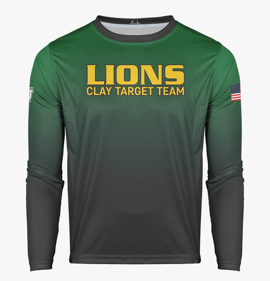 QA Pro Performance Sun Long Sleeve ~ "LIONS Clay Target Team"