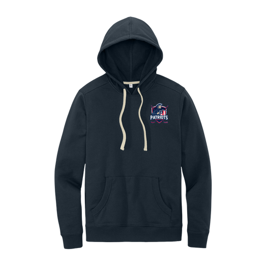 Patriots Ice Hockey Embroidered Midweight Soft Hoodie ~ Navy
