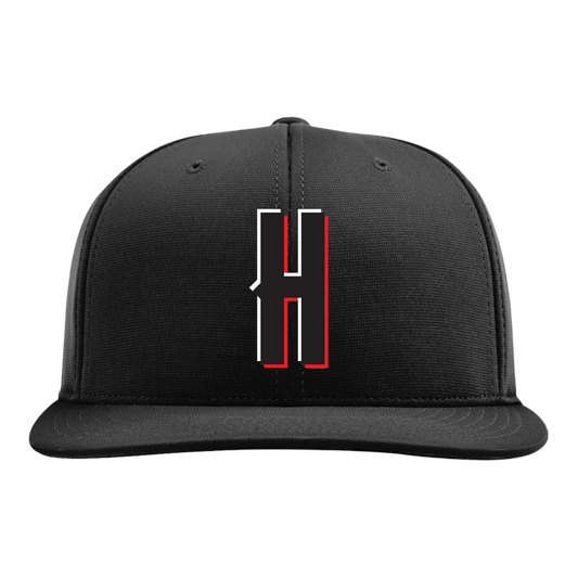 Harundale Baseball Embroidered Hat ~ NEW "H" Logo {Black ~ 2 Style Options}