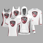 Harundale Performance Dri Tech Apparel ~ "Rebels HR Crest Travel" White Sidebars