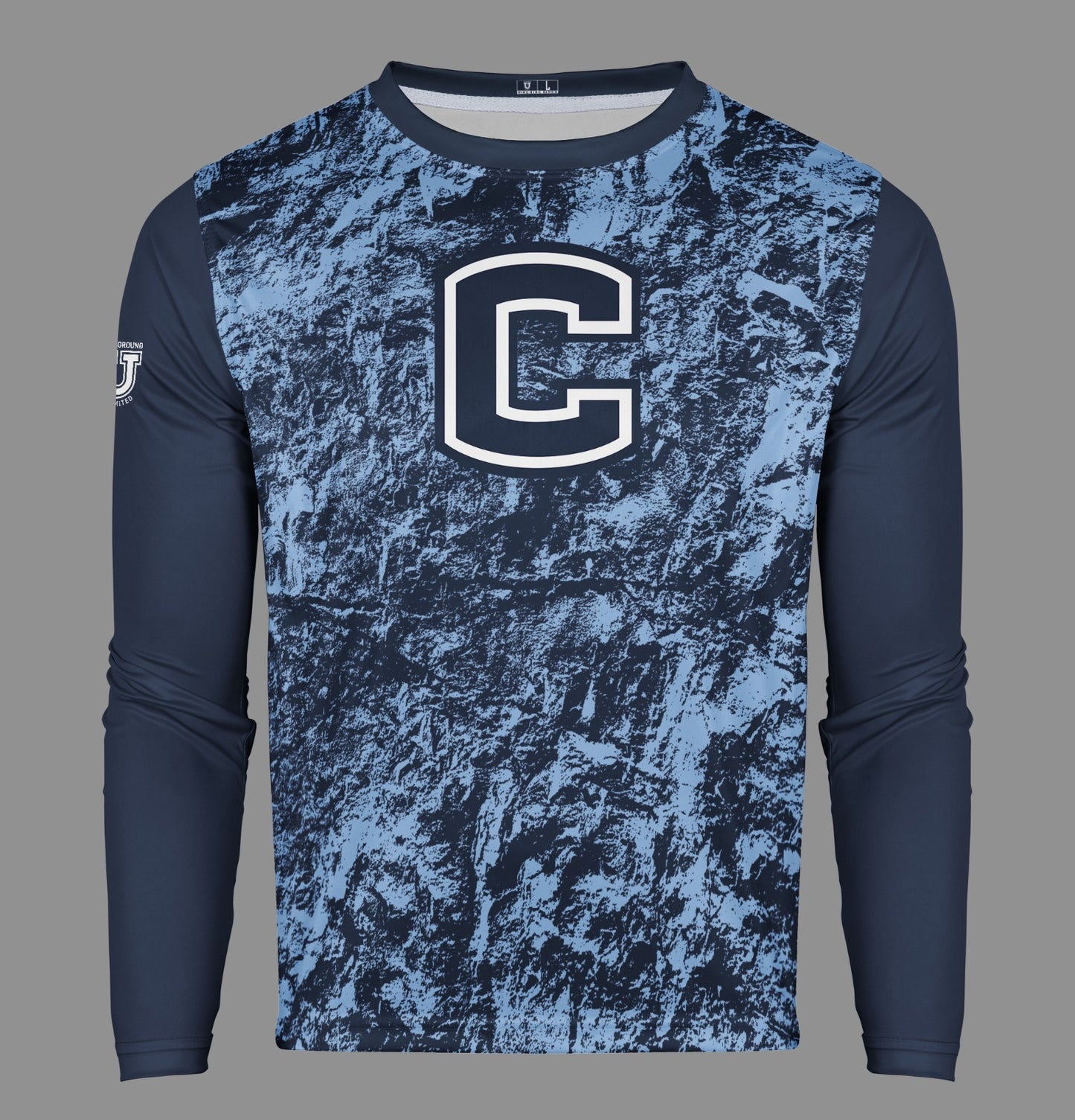 W.T. Chipman Pro Performance Sun Long Sleeve ~ Tie-Dye C Central "Home of the Spartans"
