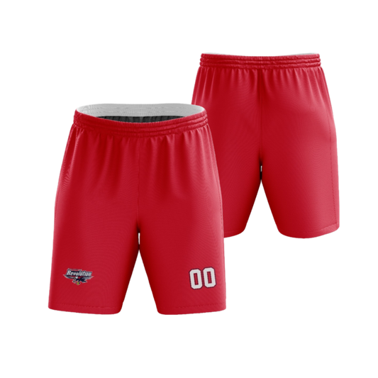 Havenwood Revolution Dri Tech Stretch Training Shorts ~ Solid Red