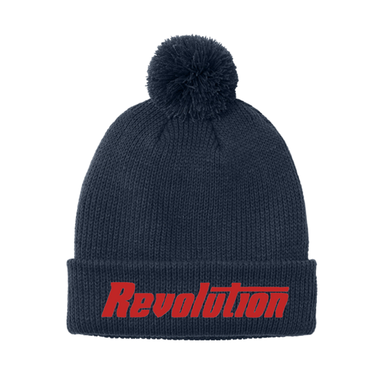 Havenwood Revolution Pom Beanie ~ True Navy