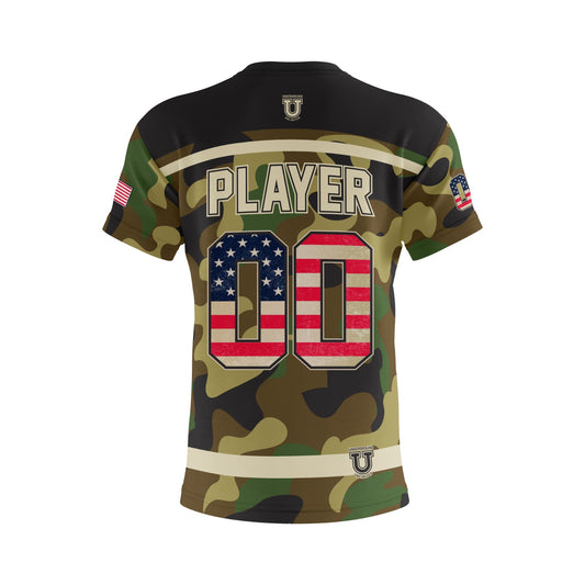 Delmarva Raptors Performance Dri Tech Apparel ~ Military Design {Camo USA - Multiple Options}