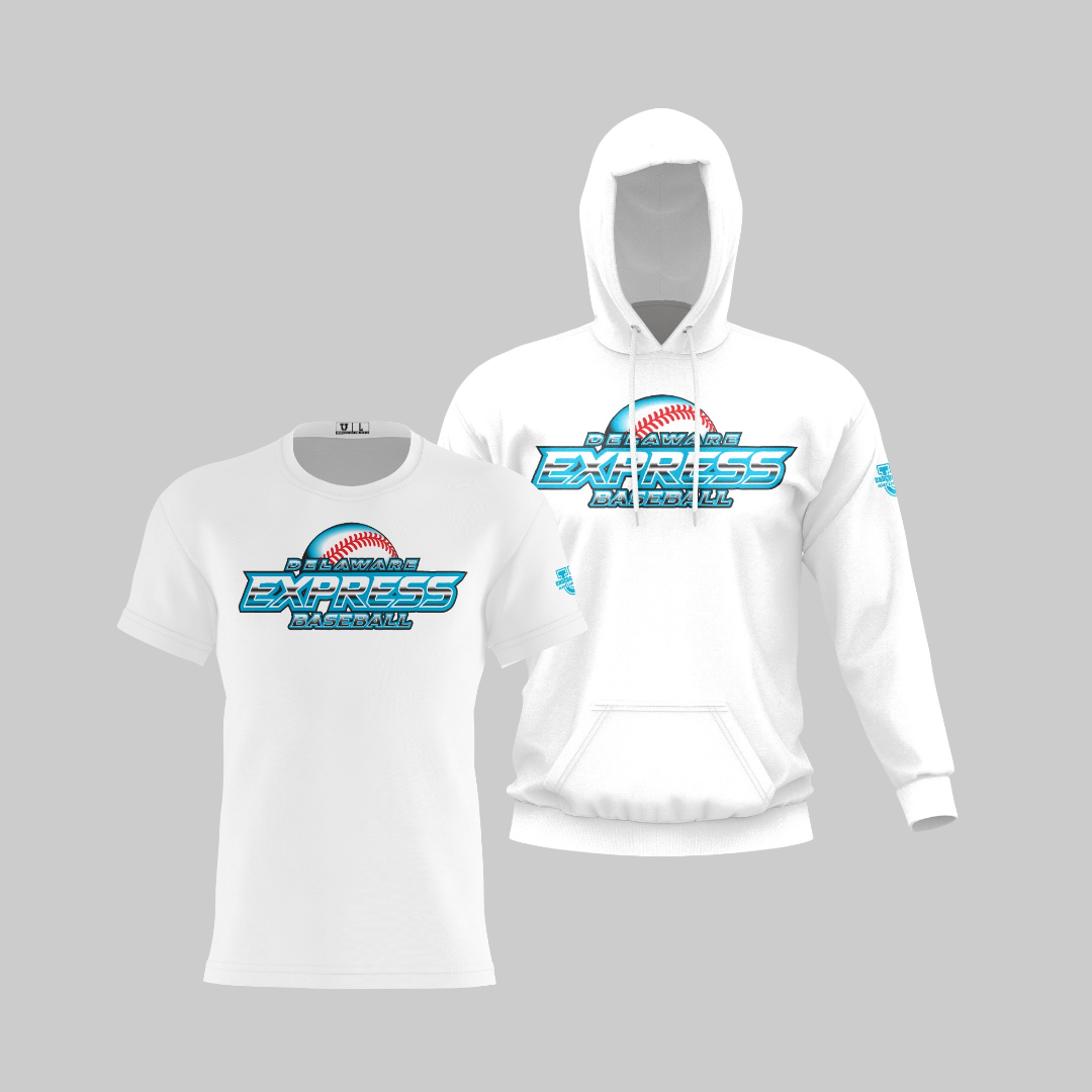 Delaware Express Baseball Performance // Cotton Design ~ Fall 2026 {White}