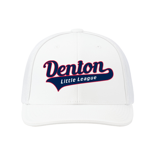 Denton Little League ***All-Stars 2025*** Snapback ~ White