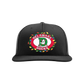 Delaware Ducks Embroidered Hat ~ Holiday Lights {Black ~ Flexfit/Snapback}