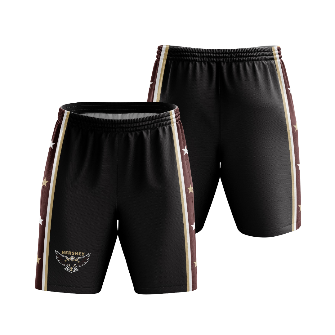Hershey Eagles Dri Tech Stretch Training Shorts ~ Game Day Shorts {Multi Variants}