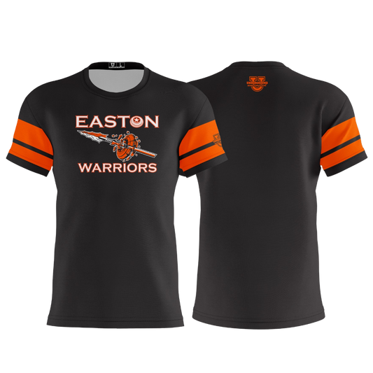 EHS Clay Shooting Team Performance Dri Tech Design ~ Fall 2026 {Black w Orange Sleeve Blocks}