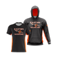 EHS Clay Shooting Team Performance Dri Tech Design ~ Fall 2026 {Black w Orange Sidelines}