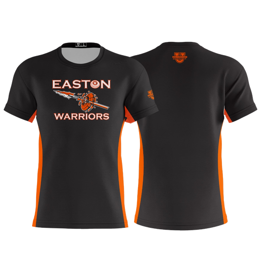 EHS Clay Shooting Team Performance Dri Tech Design ~ Fall 2026 {Black w Orange Sidelines}