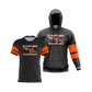 EHS Clay Shooting Team Performance Dri Tech Design ~ Fall 2026 {Black w Orange Sleeve Blocks}