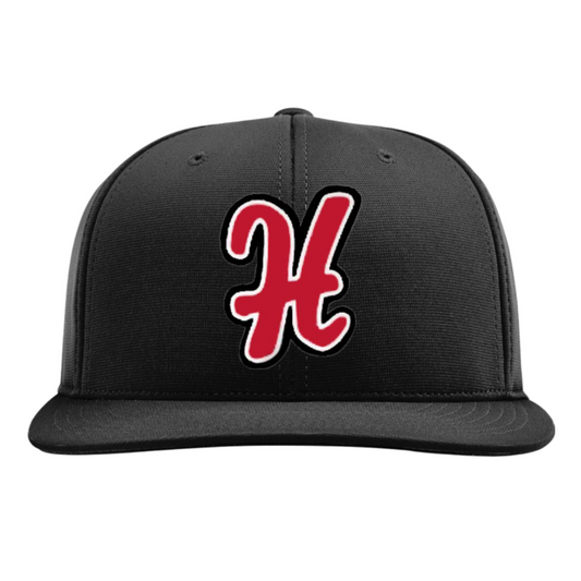 Harundale Baseball Embroidered Hat ~ "H" Logo {Black ~ 2 Style Options}