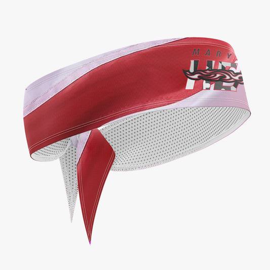 Maryland Heat ~ White USA Flag Headband