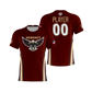 Hershey Eagles Ice Hockey Performance Dri Tech Design ~ Fanwear {Maroon}