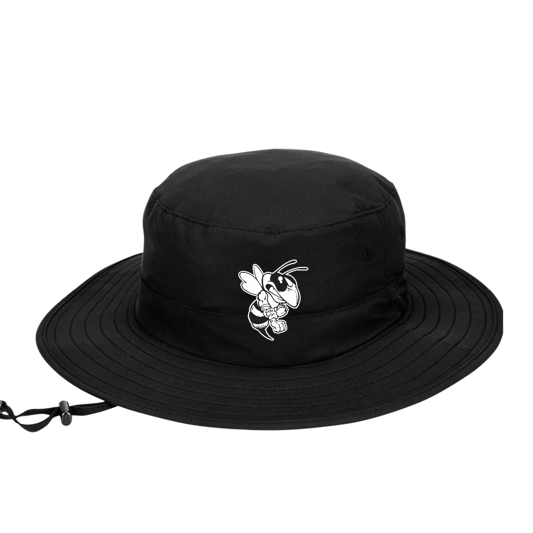 Hickory Lady Hornets Embroidered Boonie Hat ~ Black