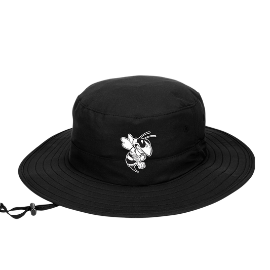 Hickory Lady Hornets Embroidered Boonie Hat ~ Black