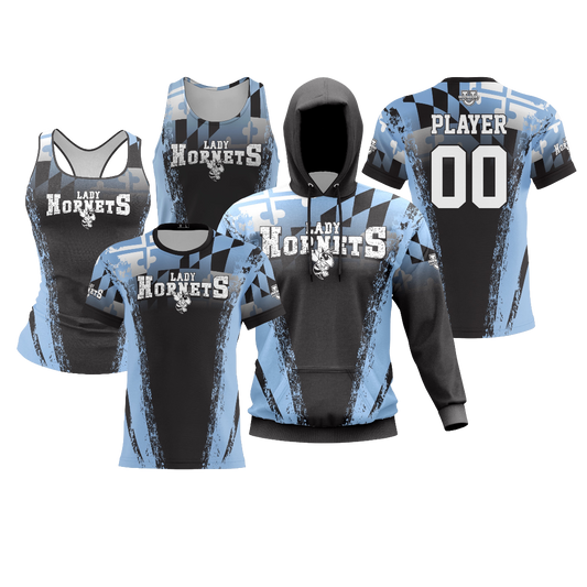 Hickory Lady Hornets Performance Apparel ~ Maryland Distressed