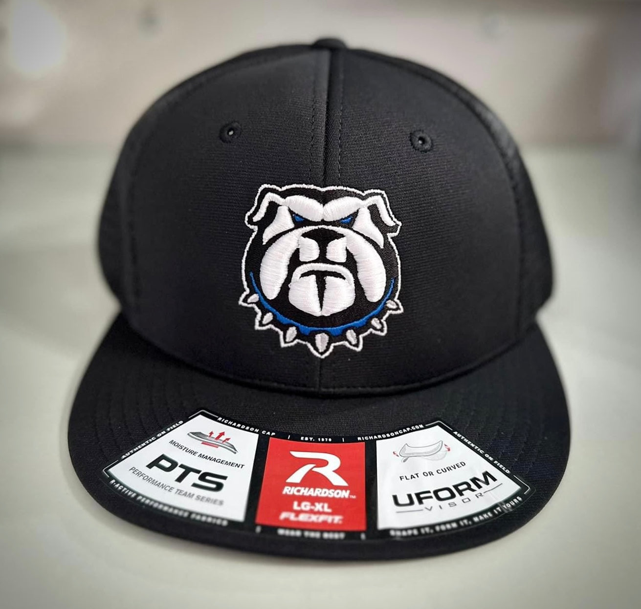 North Caroline Bulldogs Embroidered Hat {Black ~ 2 Color Options}
