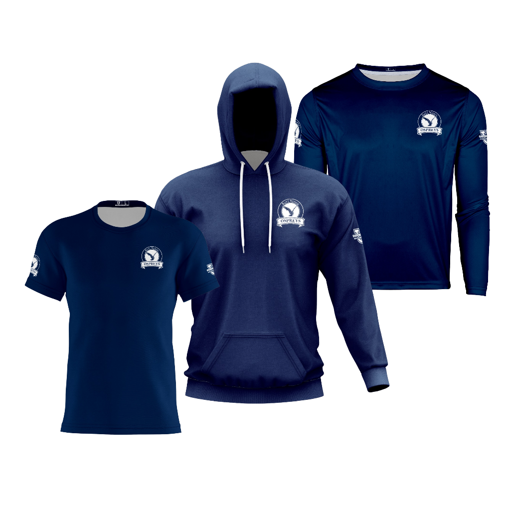 Kent School Ospreys ***Class of 2027 Fundraiser Bundles*** Performance Apparel ~ Navy