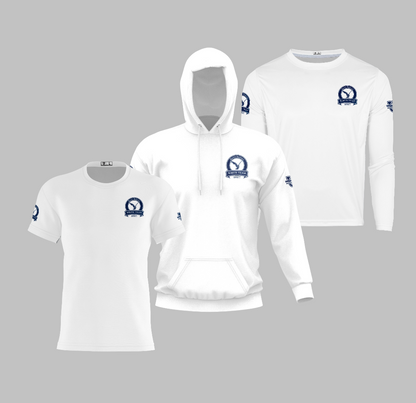 Kent School Team Color ***Class of 2027 Fundraiser Bundles*** Performance Apparel ~ White Team