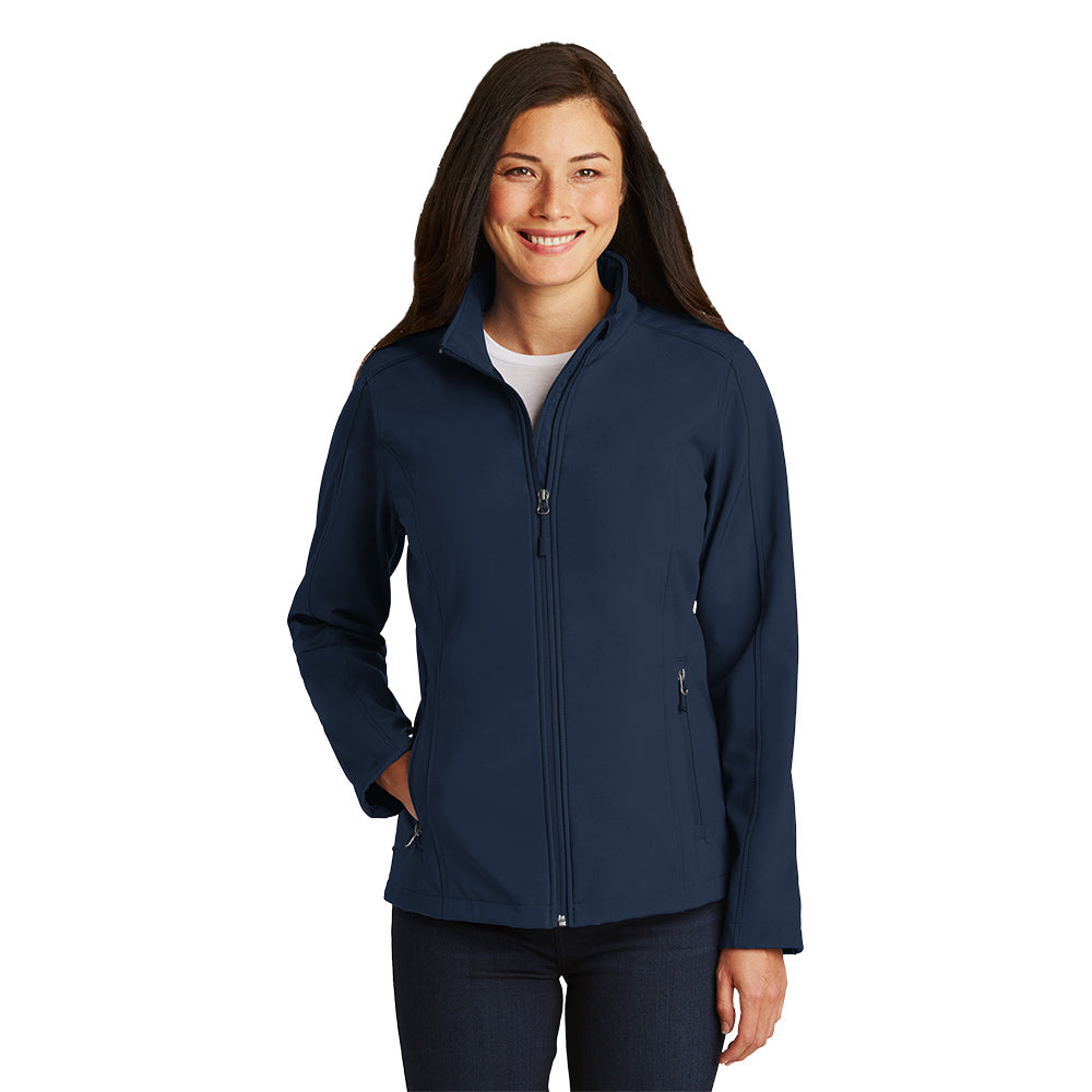 Embroidered Kent School Women's Core Soft Shell Jacket ~ 3 color options