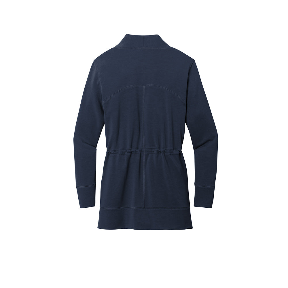 Embroidered Kent School Ladies Microterry Cardigan
