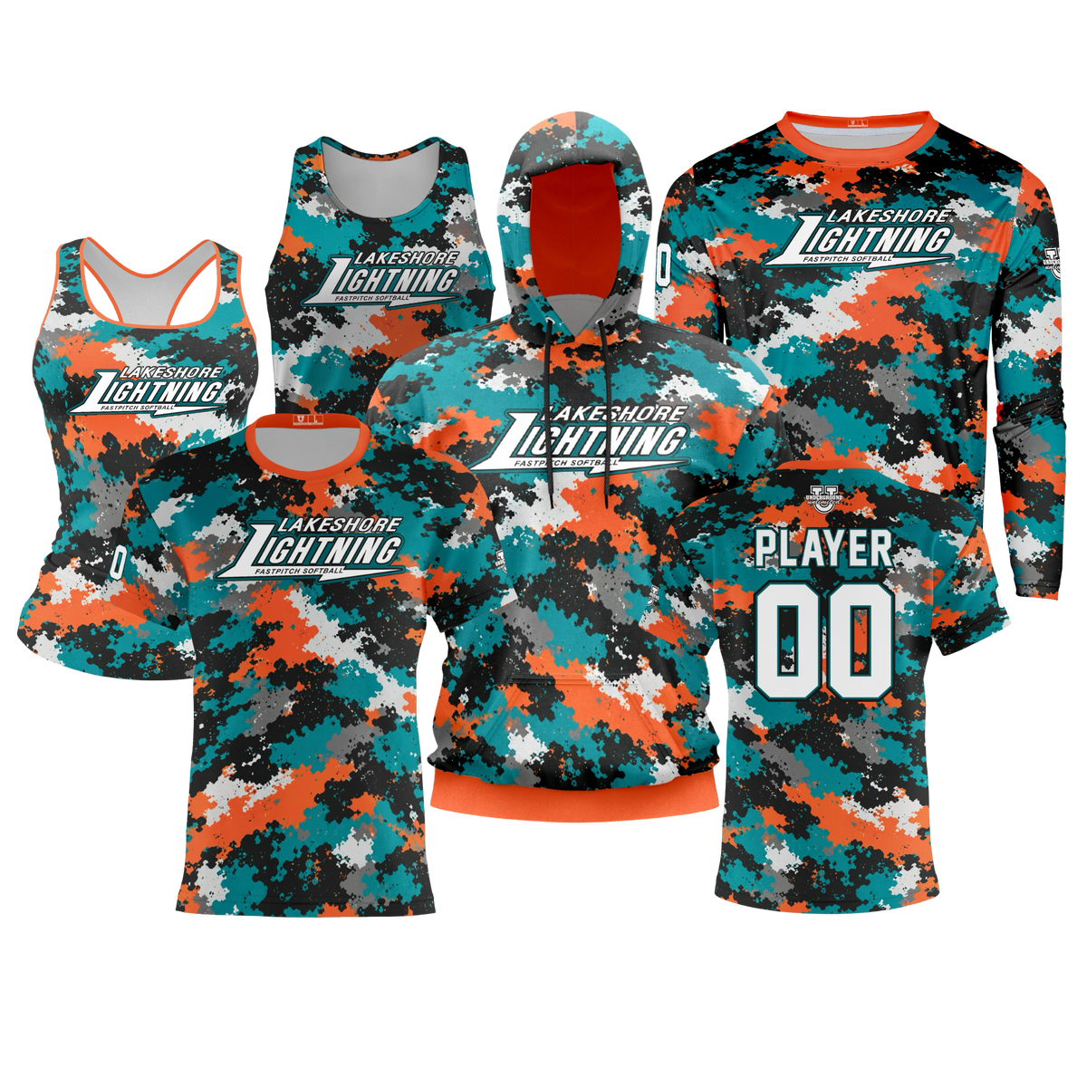 Lakeshore Performance Dri Tech Apparel ~ Jersey Replica Spring 2027 {Camo}