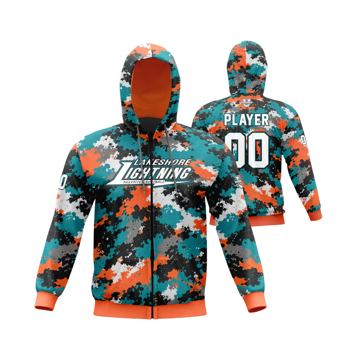 Lakeshore Performance Full-Zip Hoodie ~ Jersey Replica Spring 2027 {Camo}