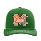 Lady Mavericks Embroidered Hat ~ 112 Green/White Snapback