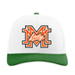 Lady Mavericks Embroidered Hat ~ 112 White/Green Snapback