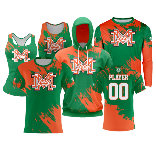 Lady Mavericks Softball Performance Dri Tech Design ~ Splatter