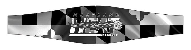 Maryland Heat ~ Grayscale Maryland Heat Headband