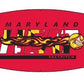 Maryland Heat ~ Red Maryland Flag Headband