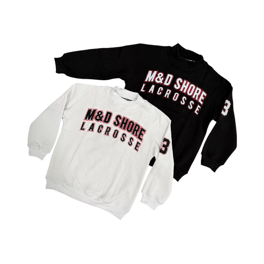 M&D Shore Mock Neck Cotton Sweatshirt ~ 4 Color Variety