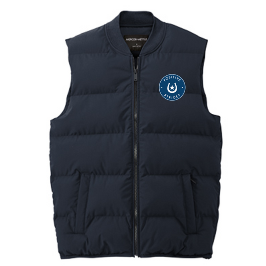 Positive Strides Puffy Vest ~ Men's/Unisex