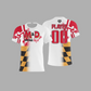 M&D Shore Performance Dri Tech Apparel ~ White Maryland Flag Split