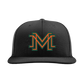 Mavericks Baseball Embroidered Hat ~ PTS20 FlexFit // 112 Snapback "MM" (Black)