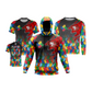 Autism Performance Dri Tech Apparel ~ Autism Football Fanwear