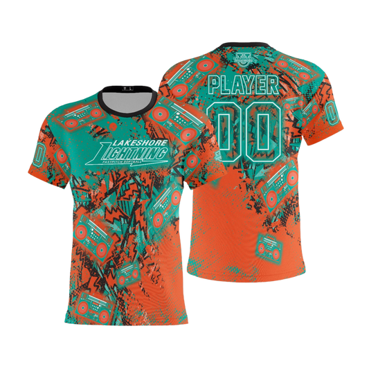 Lakeshore Performance Dri Tech Apparel ~ Practice Replica 2025 {Neon Summer}
