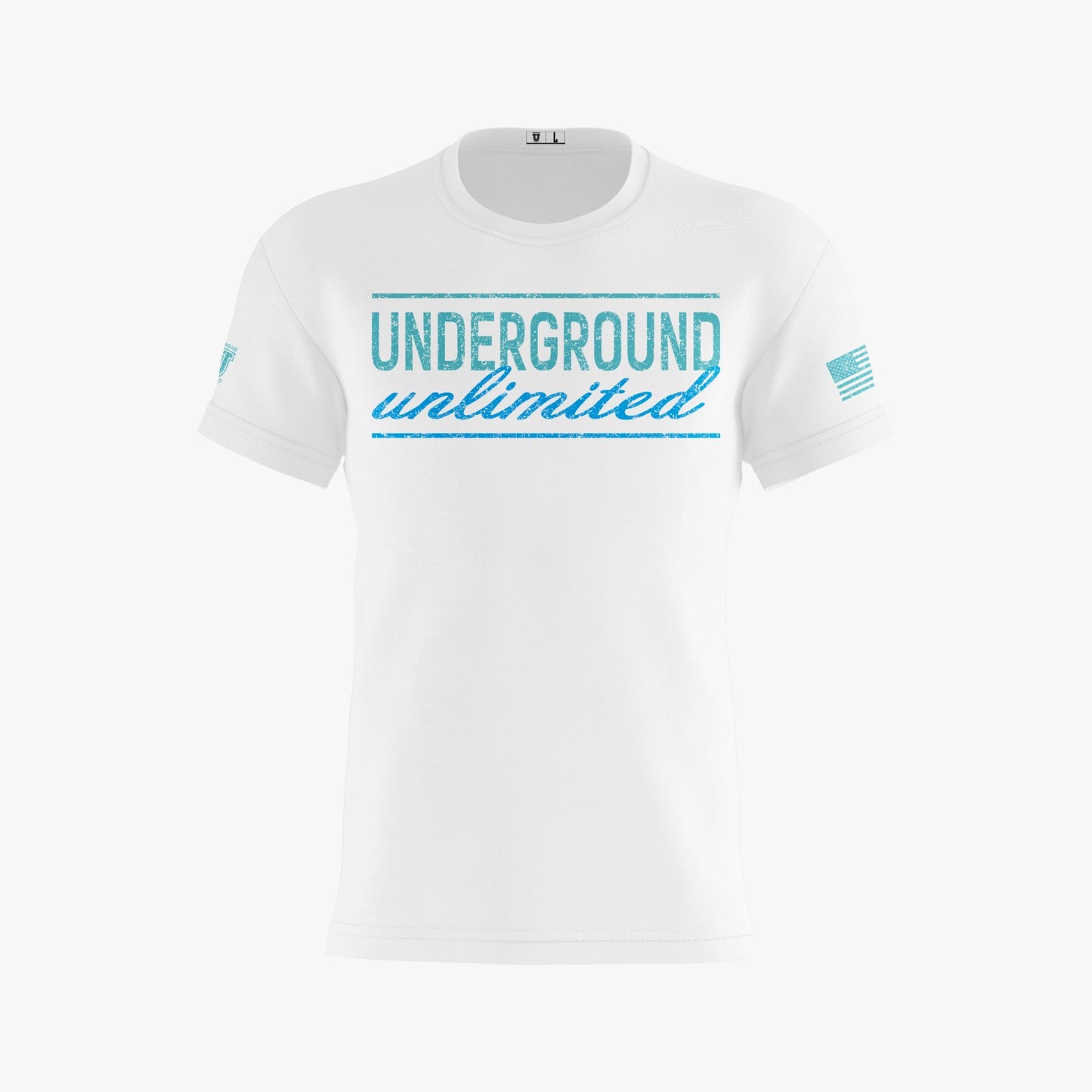 Underground Unlimited Performance Dri Tech Design ~ White
