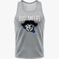 Buccaneers Cheerleading Dri Tech Men's Tank Top ~ Solid Grey