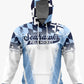 South River Field Hockey Performance Hoodie ~ MD Flag to White Fade