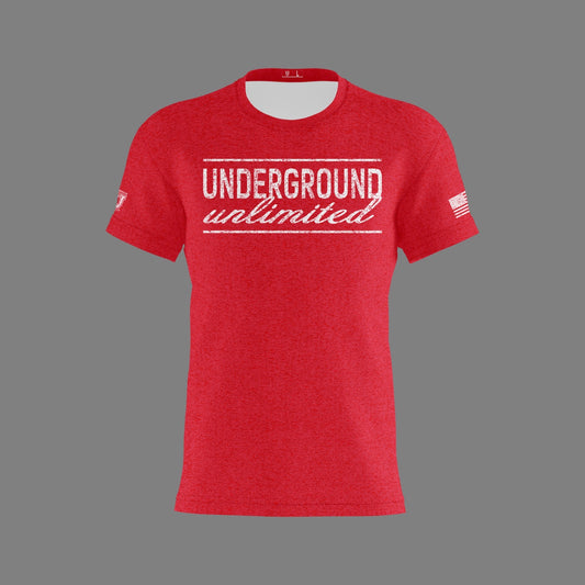 Underground Unlimited Performance Dri Tech Design ~ Red