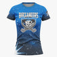 Buccaneers Cheerleading Dri Tech T-Shirt ~ Scattered Bling