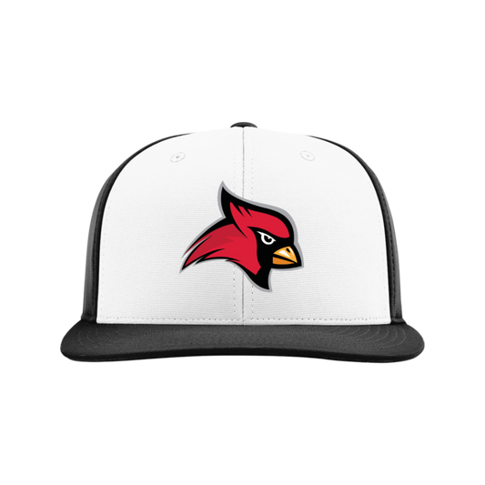 Crofton Cardinals Embroidered Hat ~ White/Black