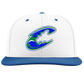 Blue Claws Baseball Embroidered Hat ~ PTS20 White/Royal CMB FlexFit "C"