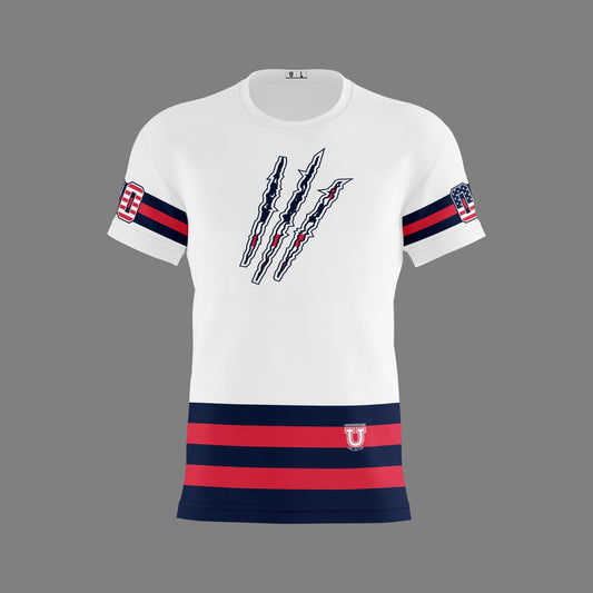 Delmarva Raptors Performance Dri Tech Apparel ~ Presidents Day Design {White USA - Multiple Options}