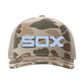 Lady Black Sox Embroidered Hat ~ Camo {Snapback}