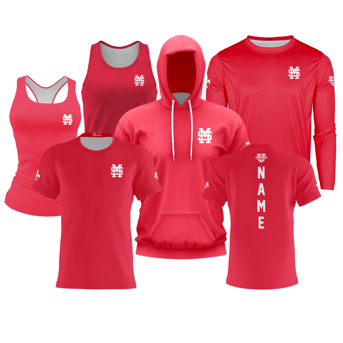 St. Michaels High School Performance // Cotton Design ~ Fall 2026 {Red}